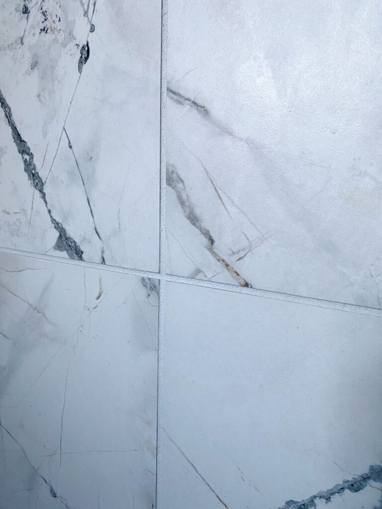 big tile small bathroom
