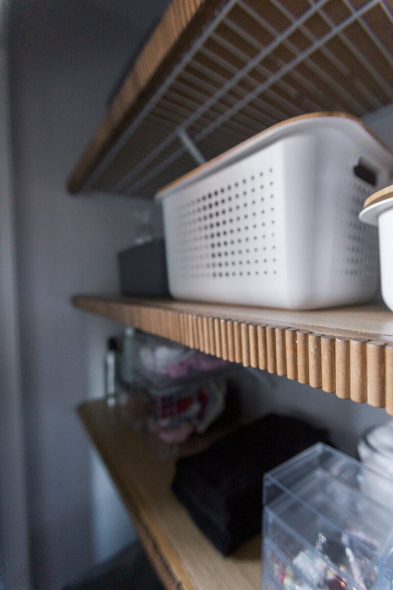 wooden wire shelf covers