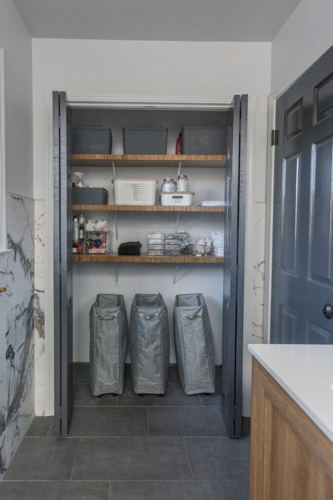 diy wire shelf covers