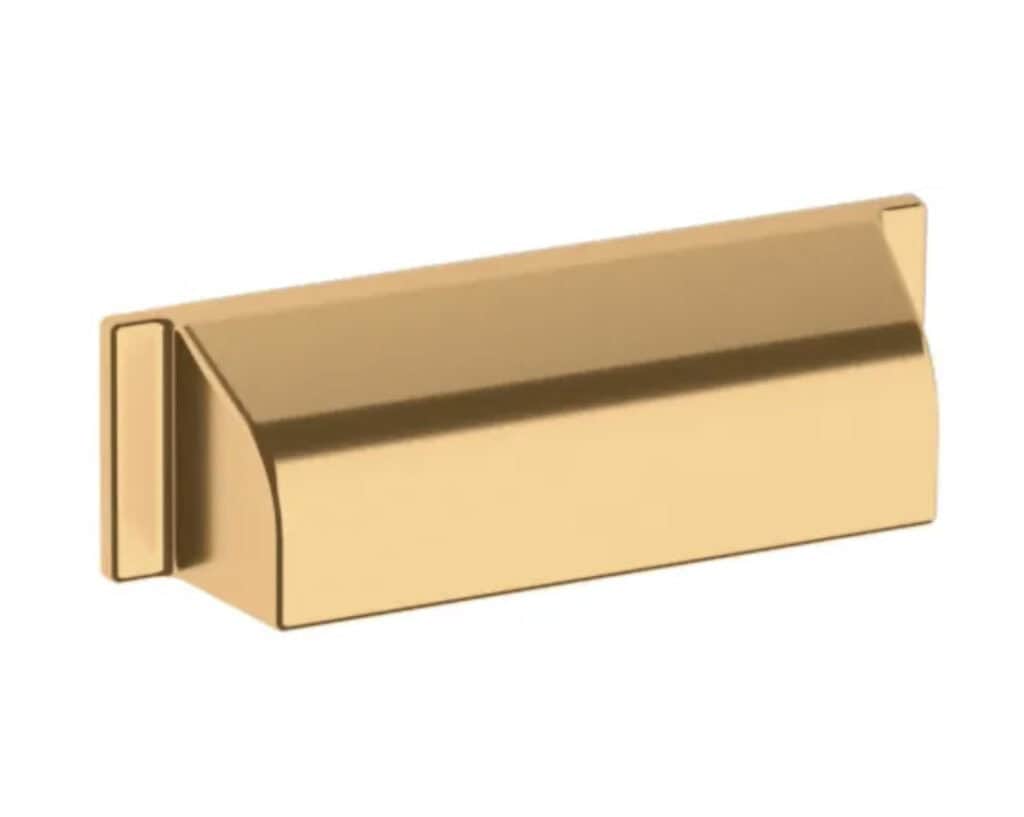Unlacquered Brass cabinet hardware