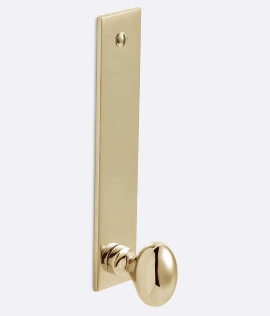Unlacquered Brass cabinet hardware