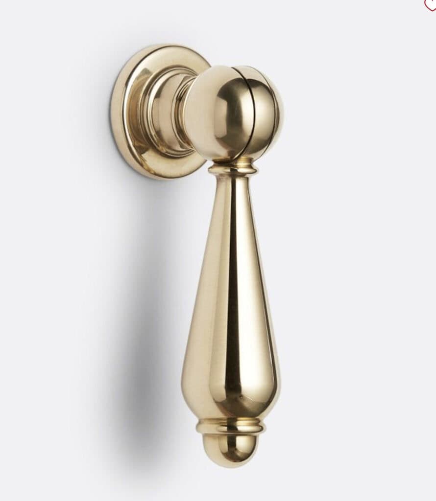 Unlacquered Brass cabinet hardware