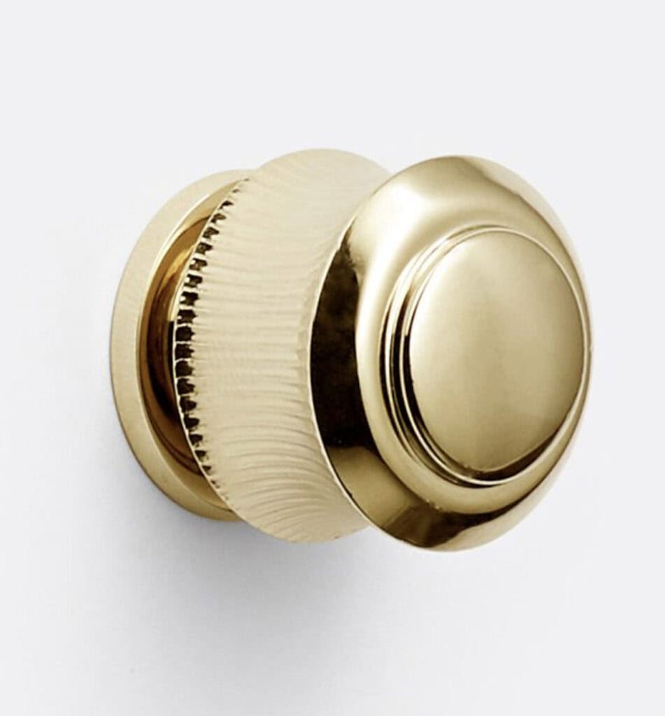 Unlacquered Brass knobs