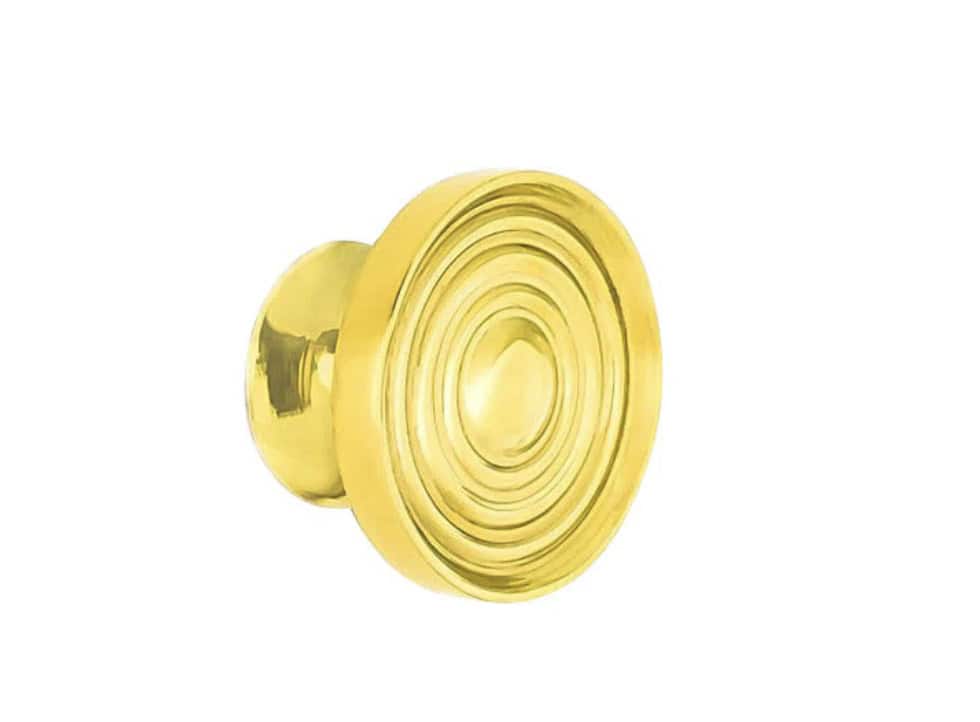 Unlacquered bras knob