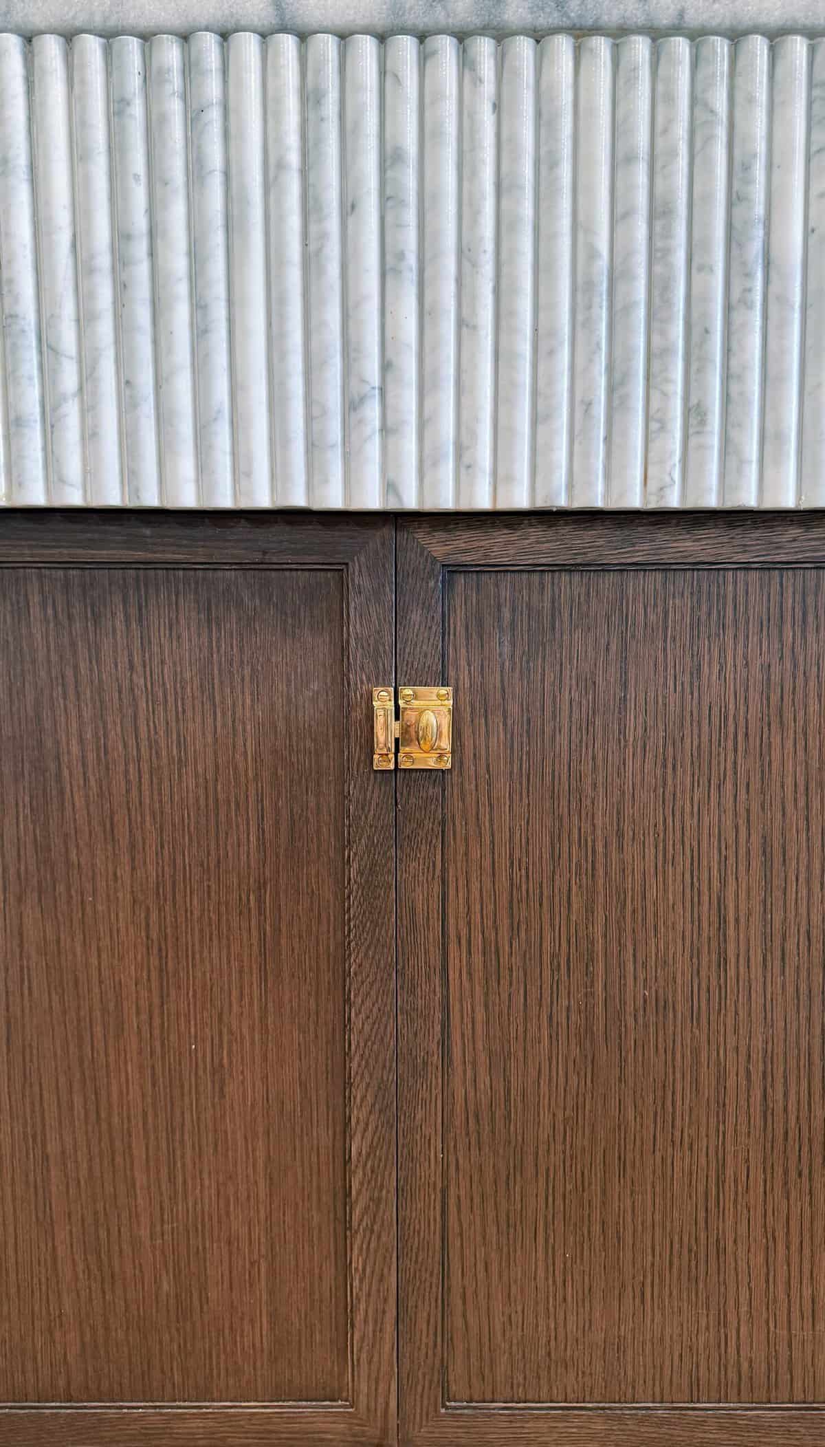 unlacquered brass hardware