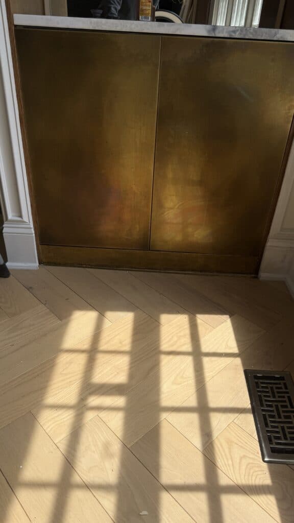 faux-brass-painting